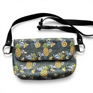 Loungefly Disney Lilo & Stitch Pineapple All-Over Print Fanny Pack Belt Bag